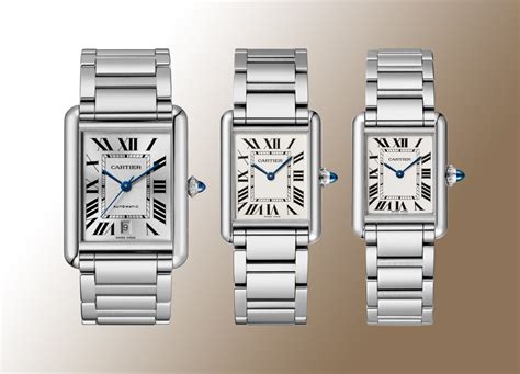 cartier must tank watch|cartier tank must large size.